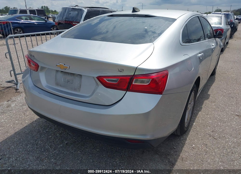 2016 CHEVROLET MALIBU LS VIN: 1G1ZB5ST9GF347218