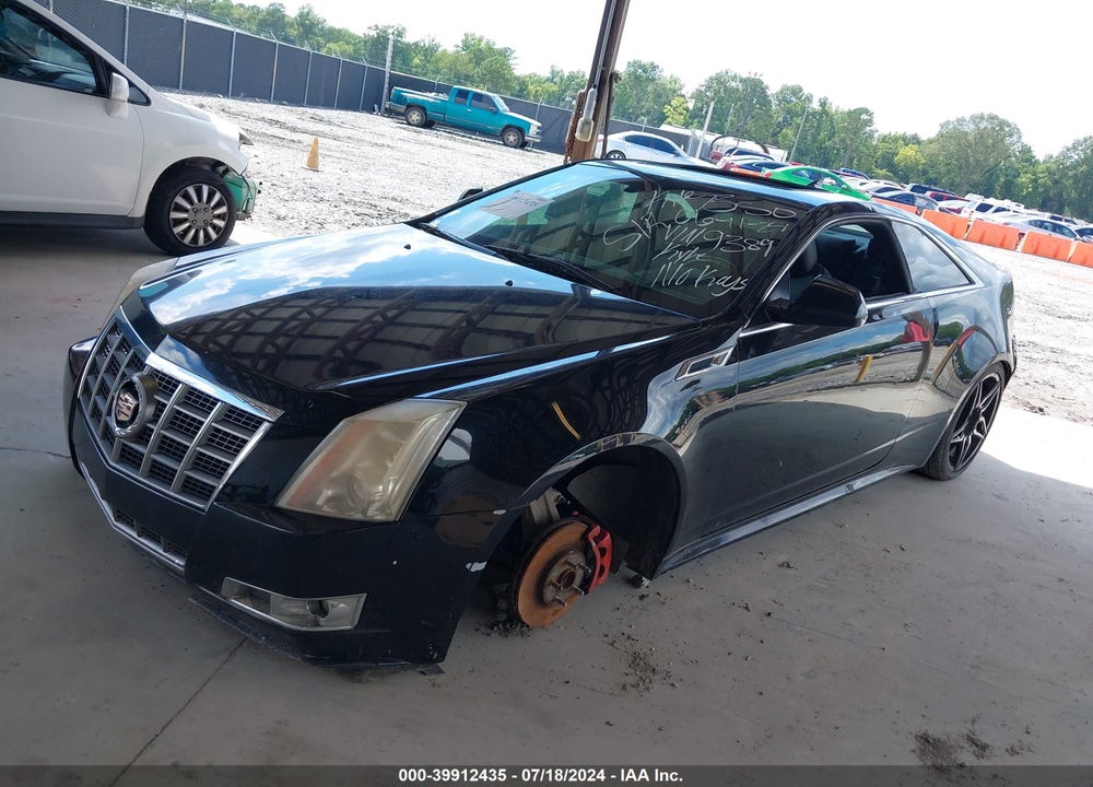 2012 CADILLAC CTS PREMIUM VIN: 1G6DP1E3XC0129389