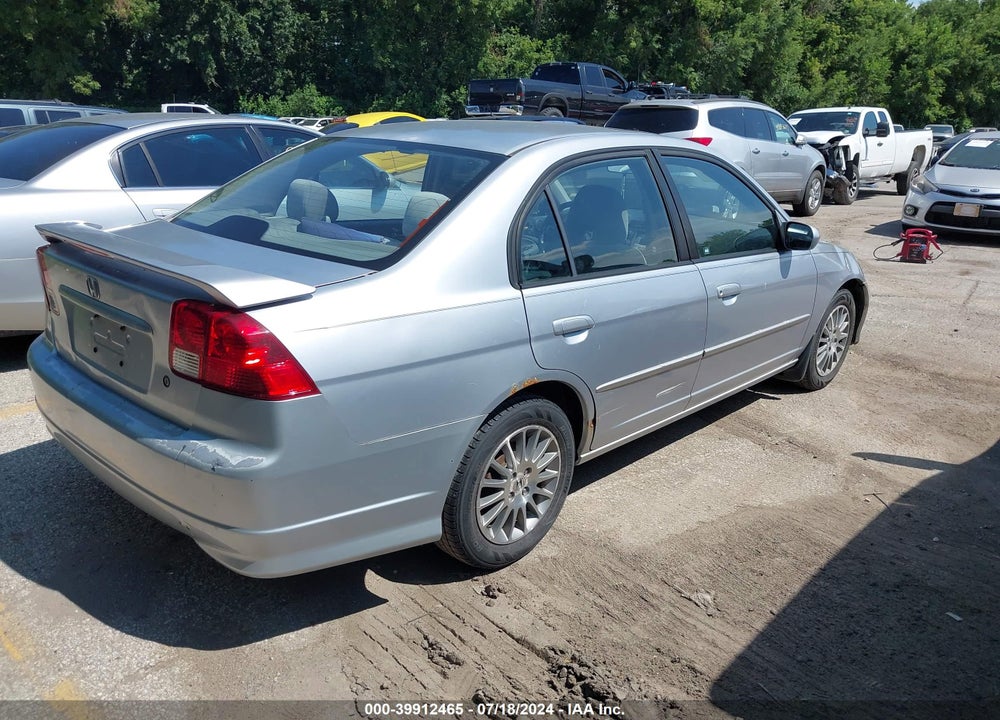 2005 HONDA CIVIC EX VIN: 2HGES26765H606343