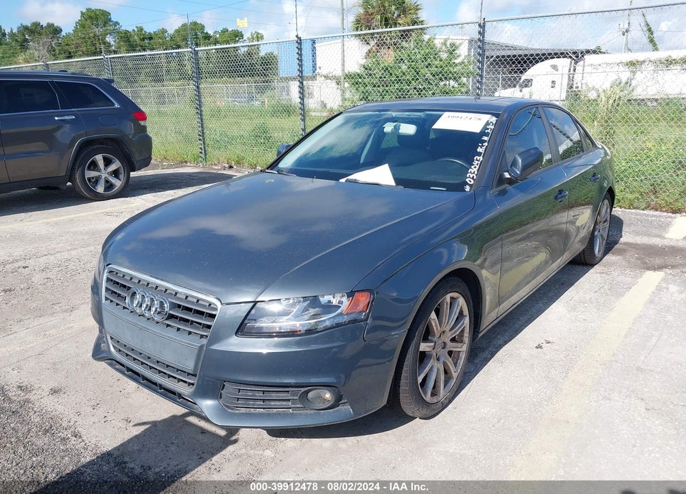 2011 AUDI A4 VIN: WAUAFAFL9BN033043