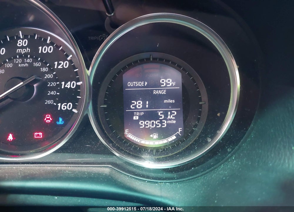 2014 MAZDA CX-5 SPORT VIN: JM3KE4BE7E0346054