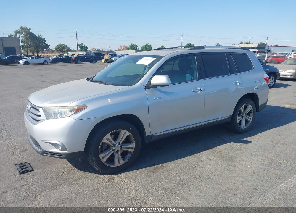 2013 TOYOTA HIGHLANDER LIMITED V6 VIN: 5TDDK3EH1DS189501