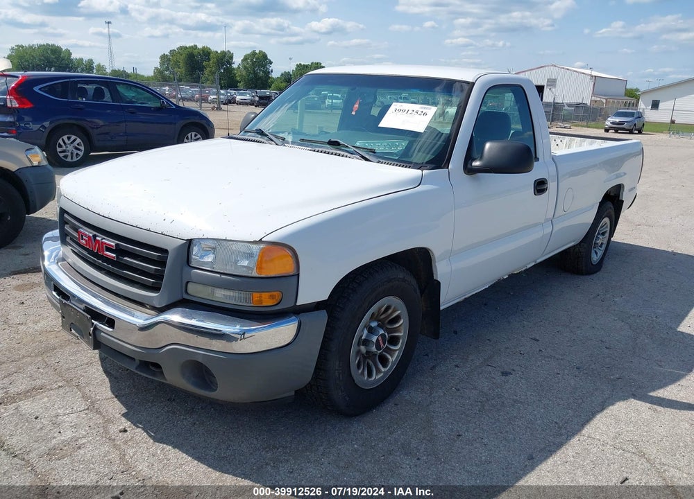 2006 GMC SIERRA 1500 WORK TRUCK VIN: 1GTEC14X26Z136645