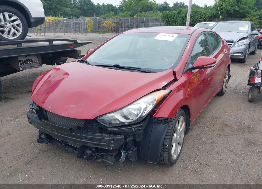 2013 HYUNDAI ELANTRA LIMITED VIN: KMHDH4AE4DU663903