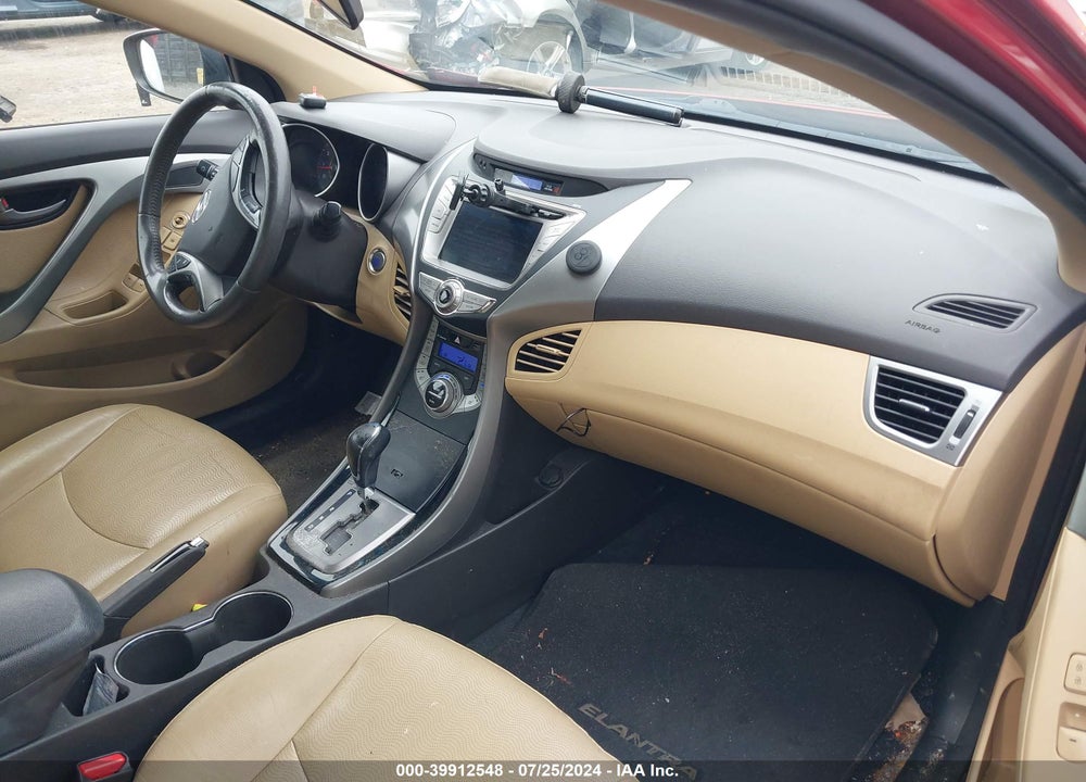 2013 HYUNDAI ELANTRA LIMITED VIN: KMHDH4AE4DU663903