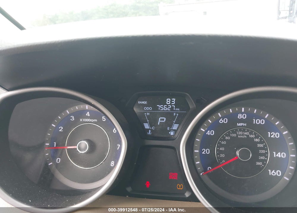 2013 HYUNDAI ELANTRA LIMITED VIN: KMHDH4AE4DU663903