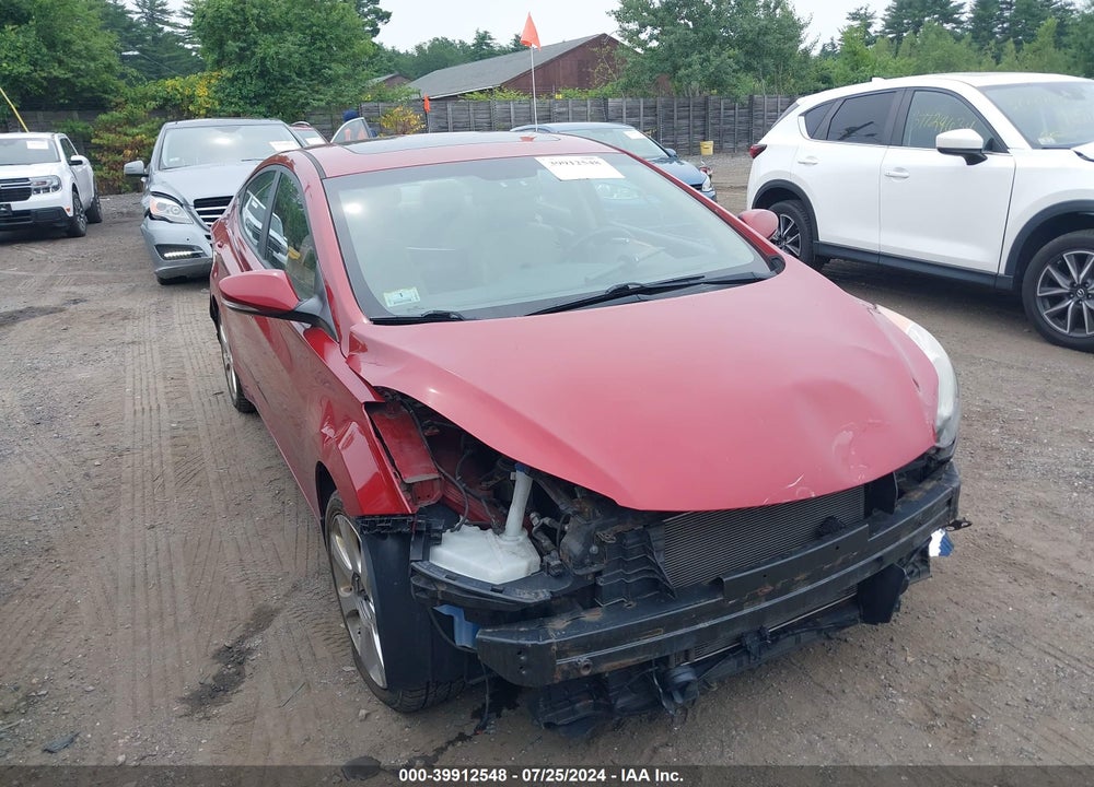 2013 HYUNDAI ELANTRA LIMITED VIN: KMHDH4AE4DU663903