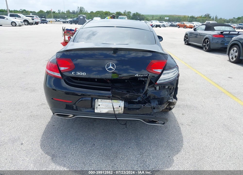 2017 MERCEDES-BENZ C 300 4MATIC VIN: WDDWJ4KB4HF377376