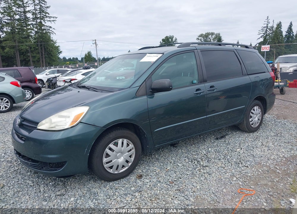 2005 TOYOTA SIENNA LE VIN: 5TDZA23C65S254774