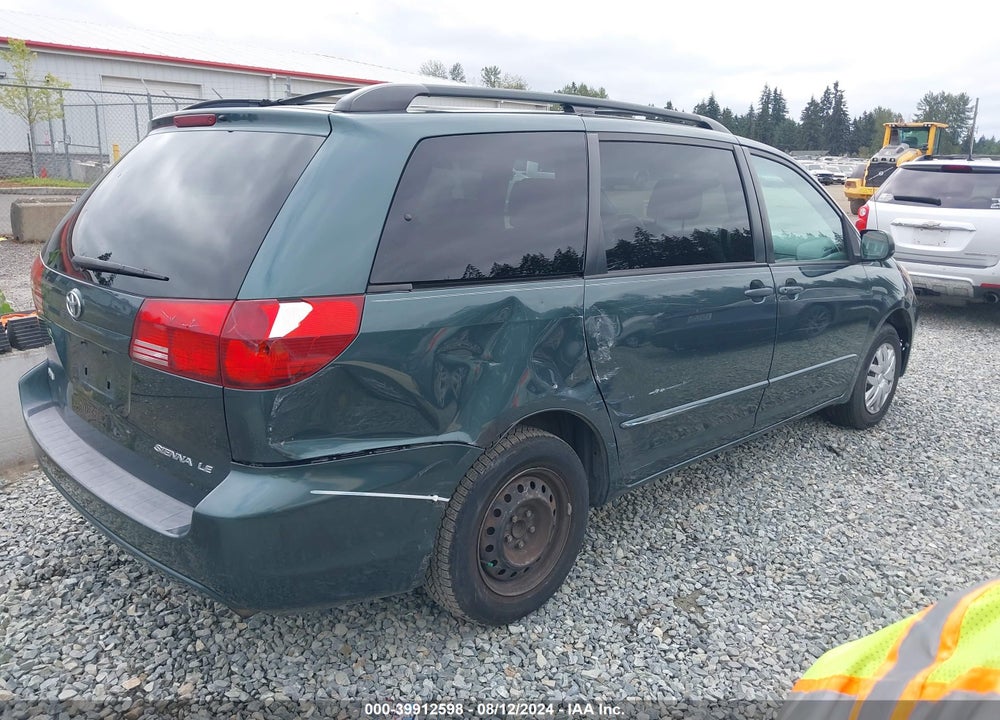 2005 TOYOTA SIENNA LE VIN: 5TDZA23C65S254774