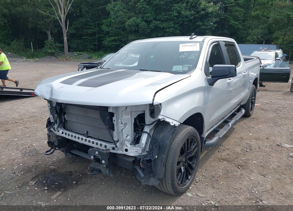2021 CHEVROLET SILVERADO 1500 4WD SHORT BED RST VIN: 1GCUYEED9MZ445924
