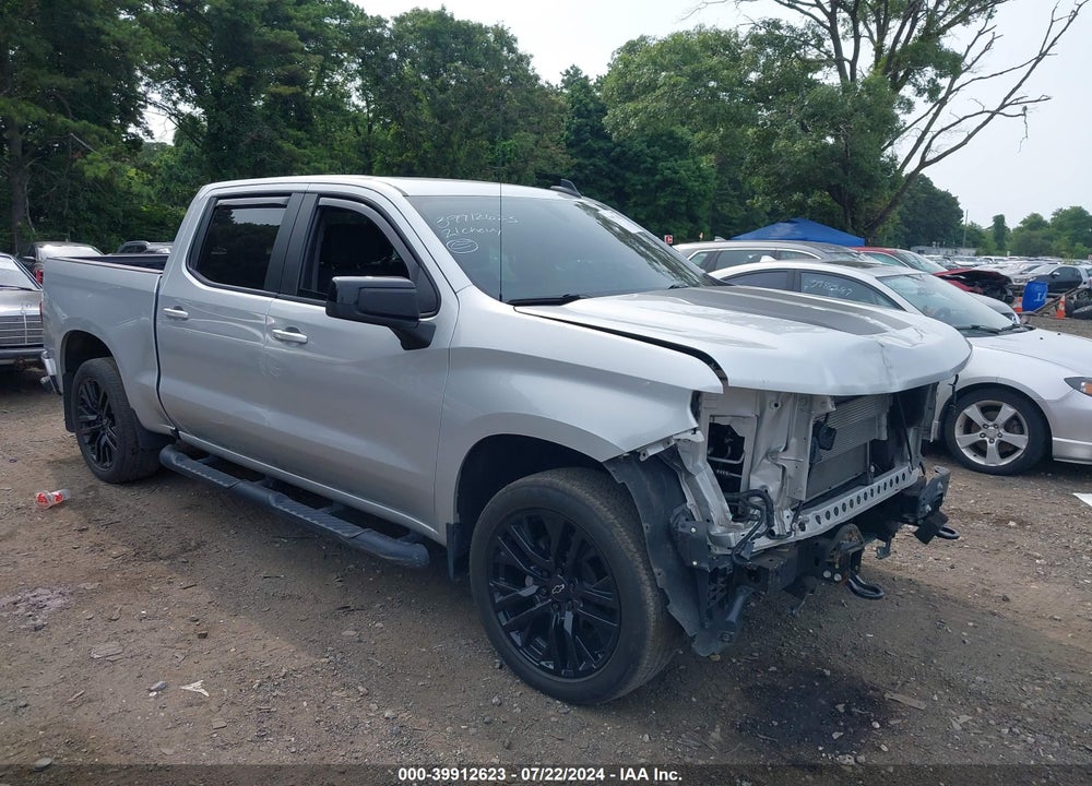 2021 CHEVROLET SILVERADO 1500 4WD SHORT BED RST VIN: 1GCUYEED9MZ445924