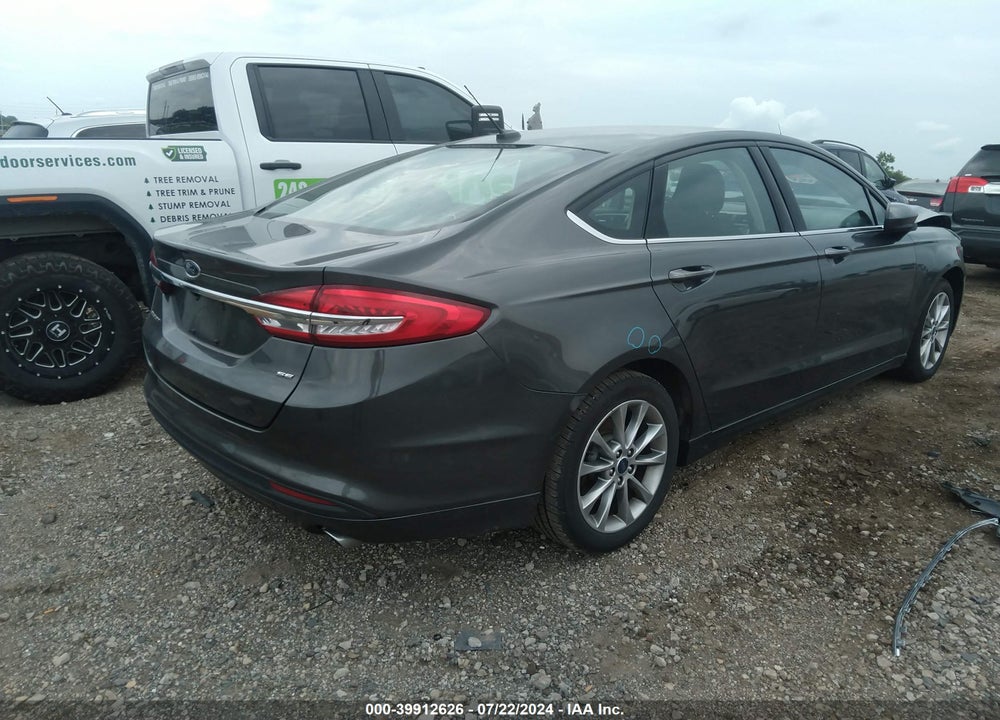 2017 FORD FUSION SE VIN: 3FA6P0H70HR173249