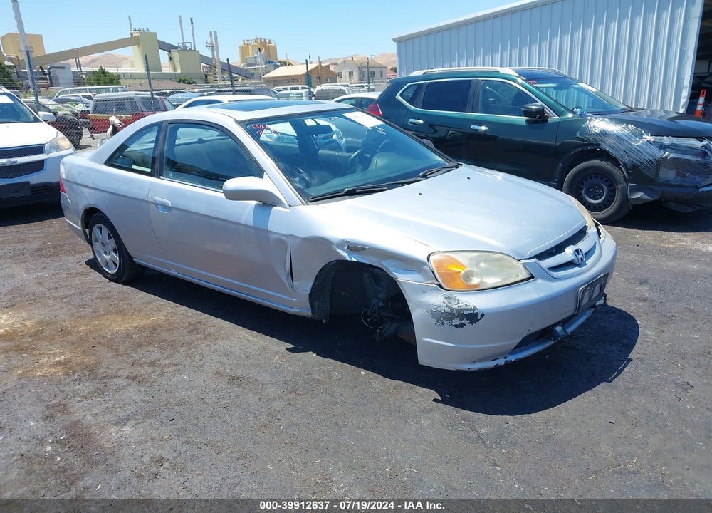 2001 HONDA CIVIC VIN: 1HGEM22911L010684