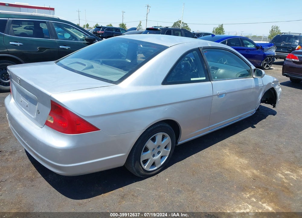 2001 HONDA CIVIC VIN: 1HGEM22911L010684