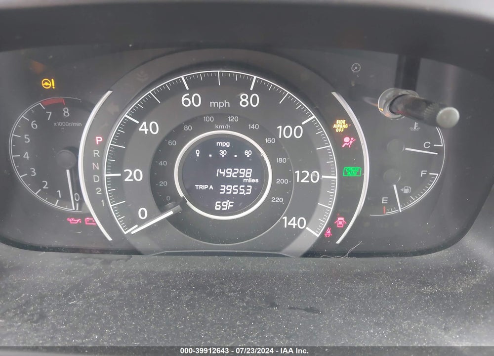 2014 HONDA CR-V EX-L VIN: 2HKRM4H75EH675633