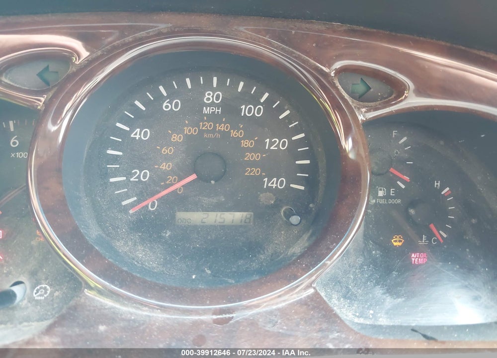 2001 TOYOTA HIGHLANDER V6 VIN: JTEHF21A310028294