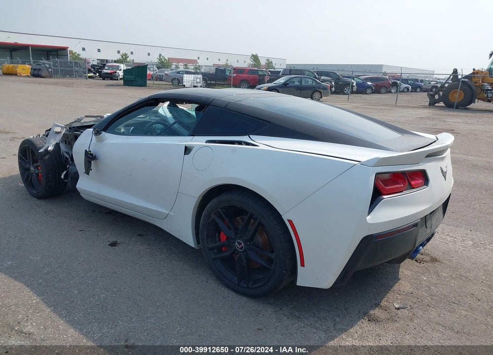 2014 CHEVROLET CORVETTE STINGRAY Z51 VIN: 1G1YG2D72E5117521