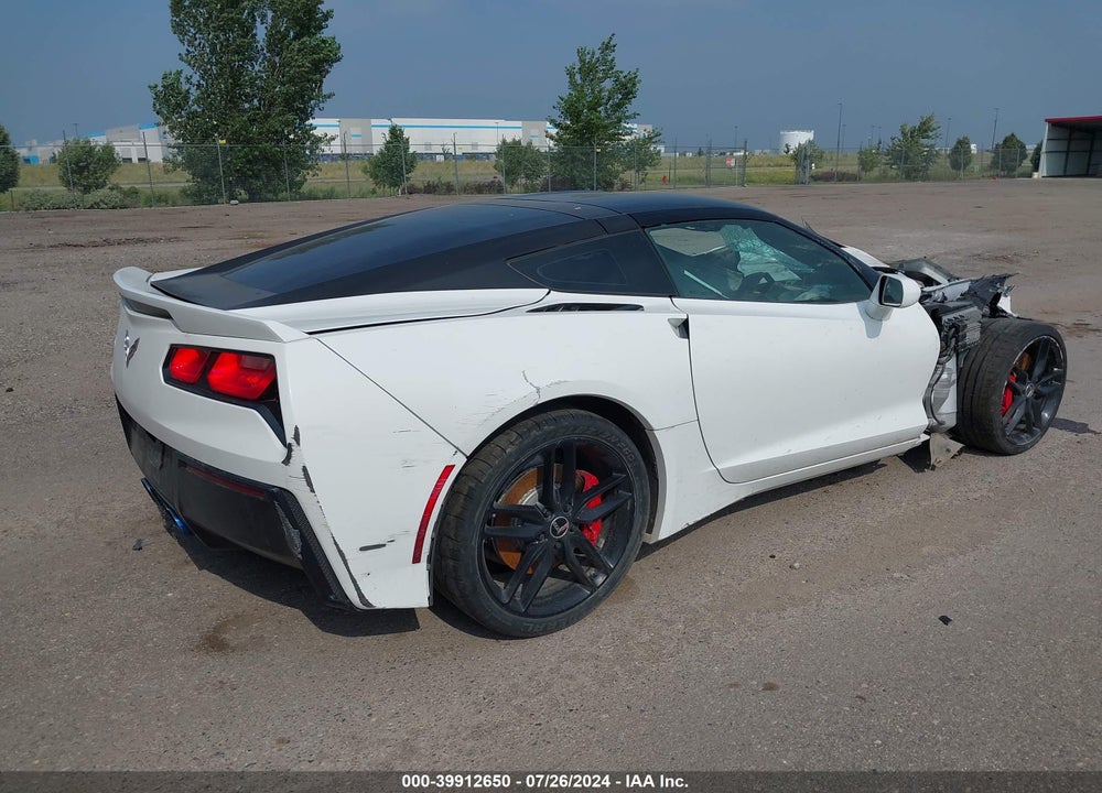 2014 CHEVROLET CORVETTE STINGRAY Z51 VIN: 1G1YG2D72E5117521