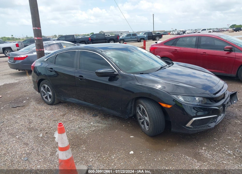 2019 HONDA CIVIC LX VIN: 19XFC2F60KE006576