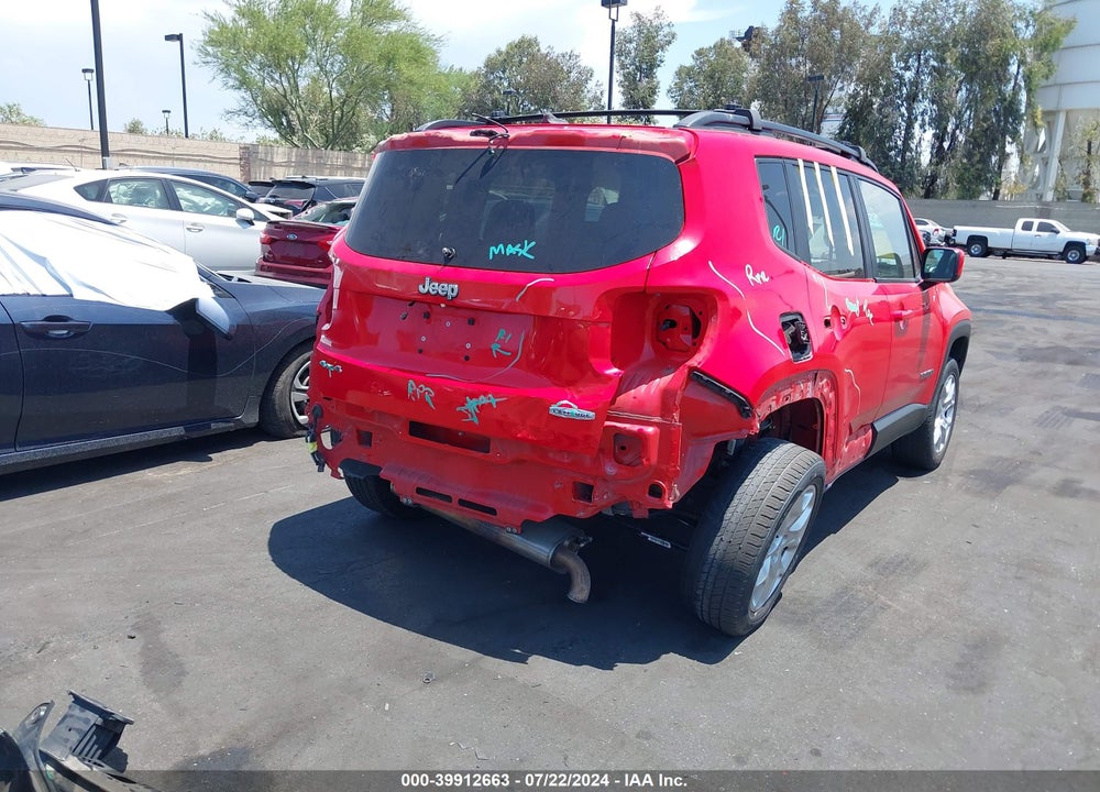 2017 JEEP RENEGADE VIN: ZACCJBBB7HPE46365