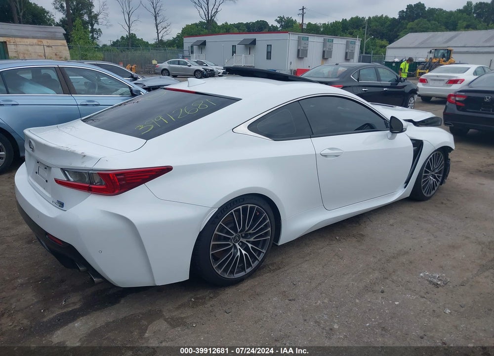 2015 LEXUS RC-F VIN: JTHHP5BC1F5001171