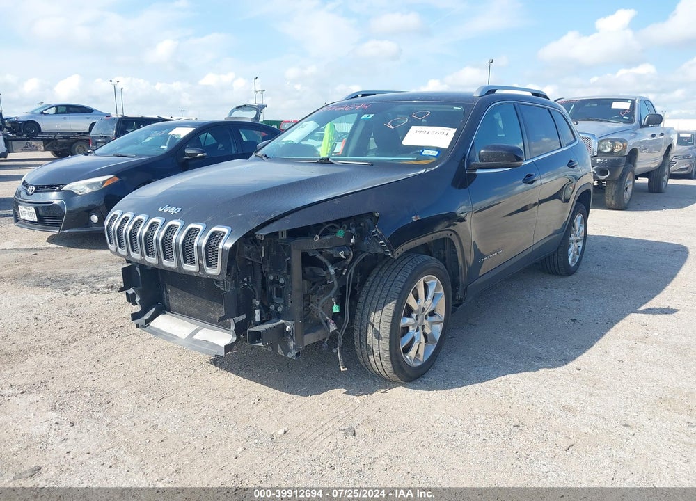 2014 JEEP CHEROKEE LIMITED VIN: 1C4PJLDB2EW123487