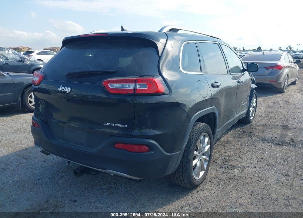 2014 JEEP CHEROKEE LIMITED VIN: 1C4PJLDB2EW123487