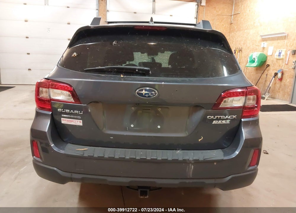 2017 SUBARU OUTBACK 2.5I PREMIUM VIN: 4S4BSAHC2H3220026