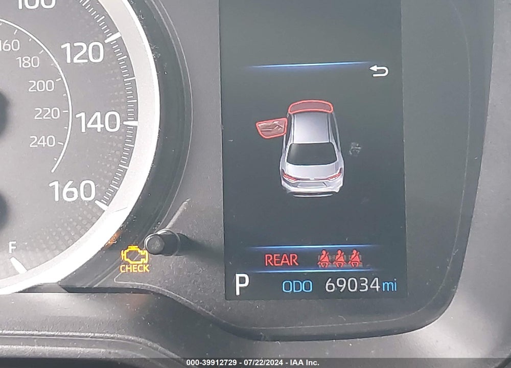2021 TOYOTA COROLLA LE VIN: 5YFEPMAE5MP222399