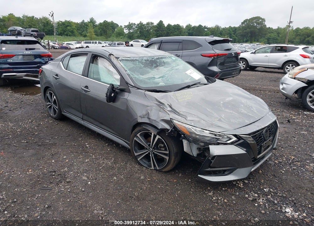 2021 NISSAN SENTRA SR XTRONIC CVT VIN: 3N1AB8DV6MY285644