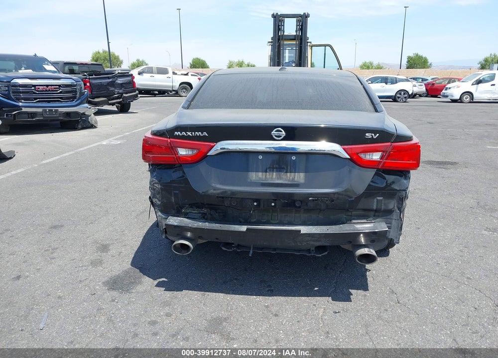 2018 NISSAN MAXIMA 3.5 SV VIN: 1N4AA6AP6JC373887