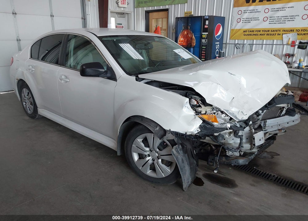 2011 SUBARU LEGACY 2.5I VIN: 4S3BMCA68B3218898