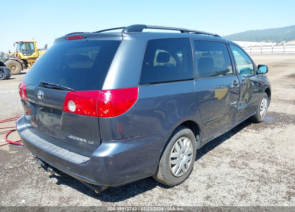 2008 TOYOTA SIENNA LE VIN: 5TDZK23C88S201169