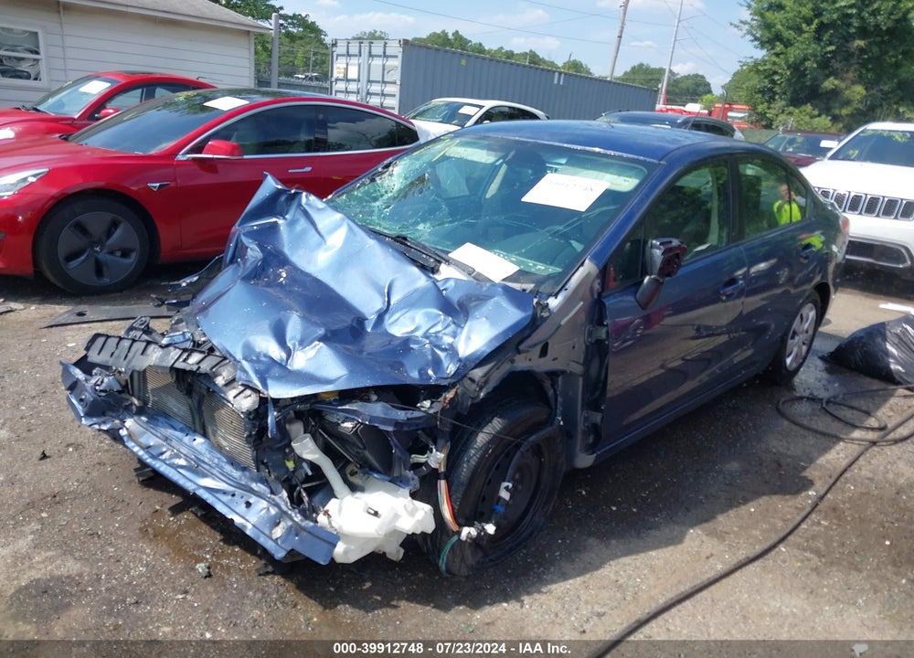 2013 SUBARU IMPREZA 2.0I VIN: JF1GJAA60DH026728
