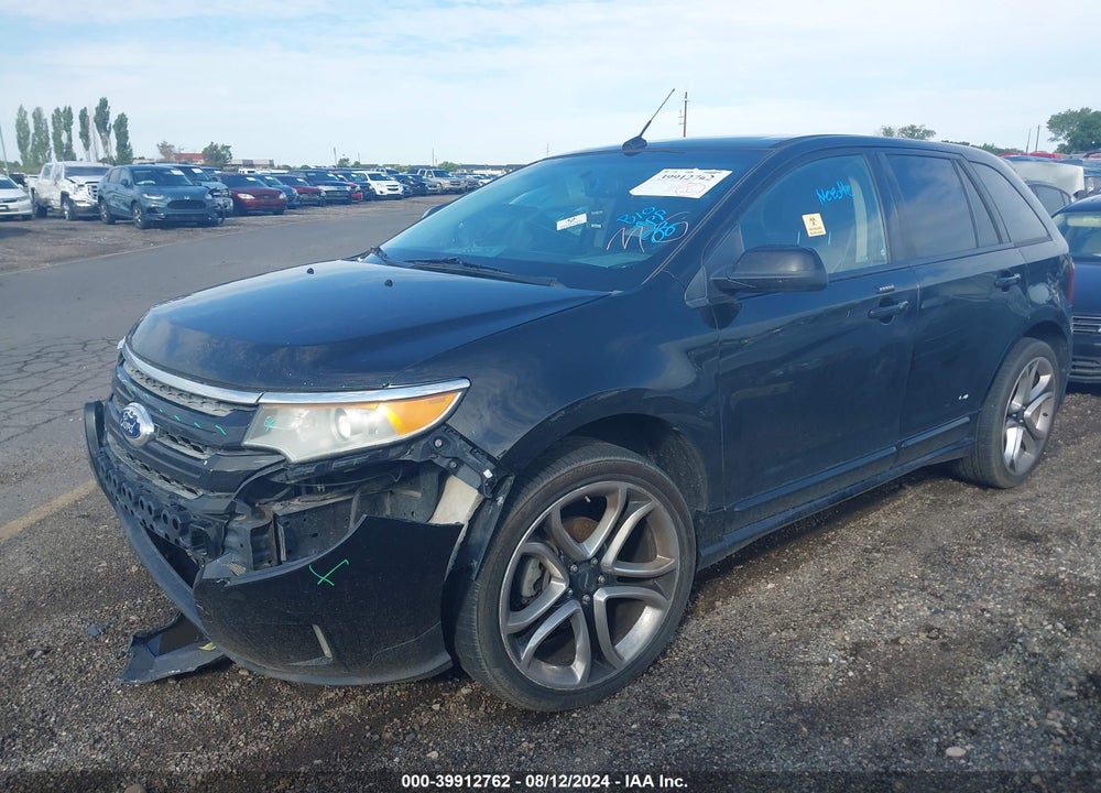 2013 FORD EDGE SPORT VIN: 2FMDK3AK4DBC48443
