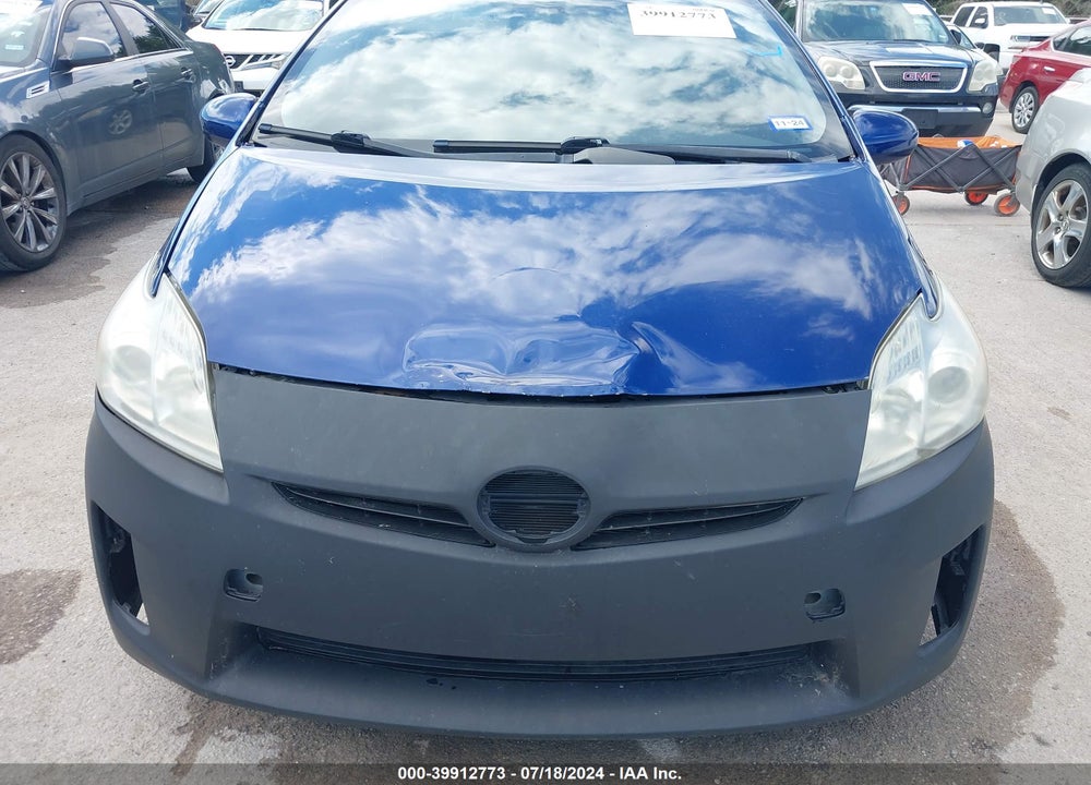 2011 TOYOTA PRIUS THREE VIN: JTDKN3DU2B0313241