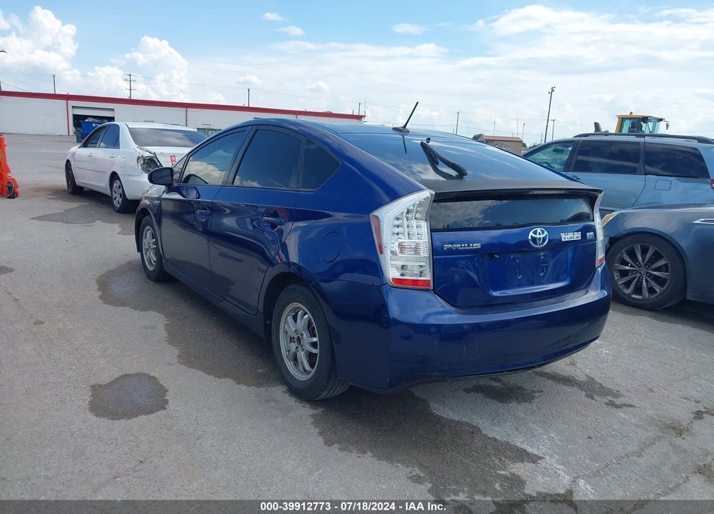 2011 TOYOTA PRIUS THREE VIN: JTDKN3DU2B0313241