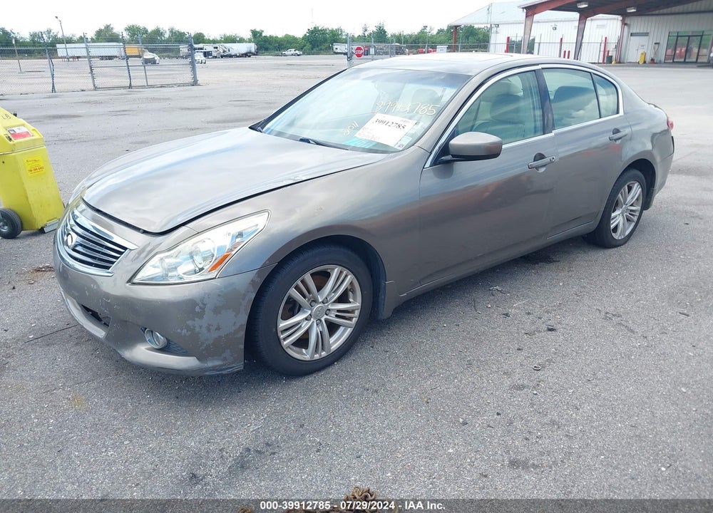 2011 INFINITI G37X VIN: JN1CV6AR6BM410184
