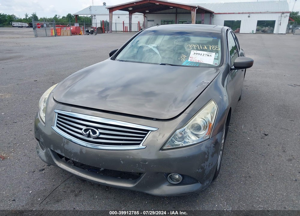 2011 INFINITI G37X VIN: JN1CV6AR6BM410184