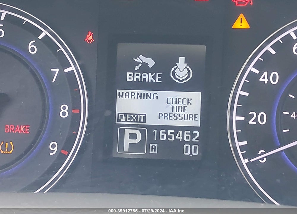 2011 INFINITI G37X VIN: JN1CV6AR6BM410184