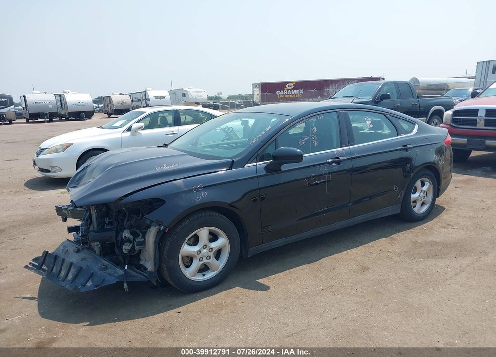 2016 FORD FUSION S VIN: 3FA6P0G79GR105743