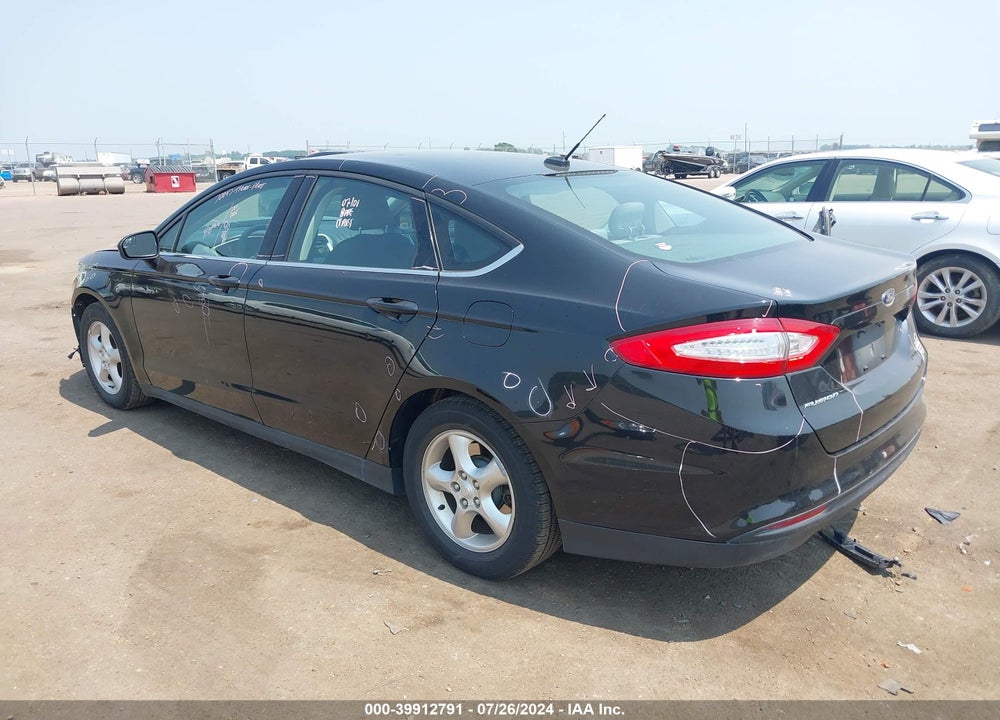 2016 FORD FUSION S VIN: 3FA6P0G79GR105743