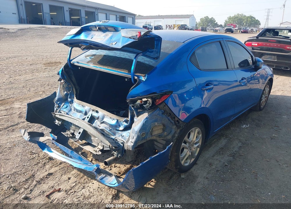 2017 TOYOTA YARIS IA VIN: 3MYDLBYV0HY187313