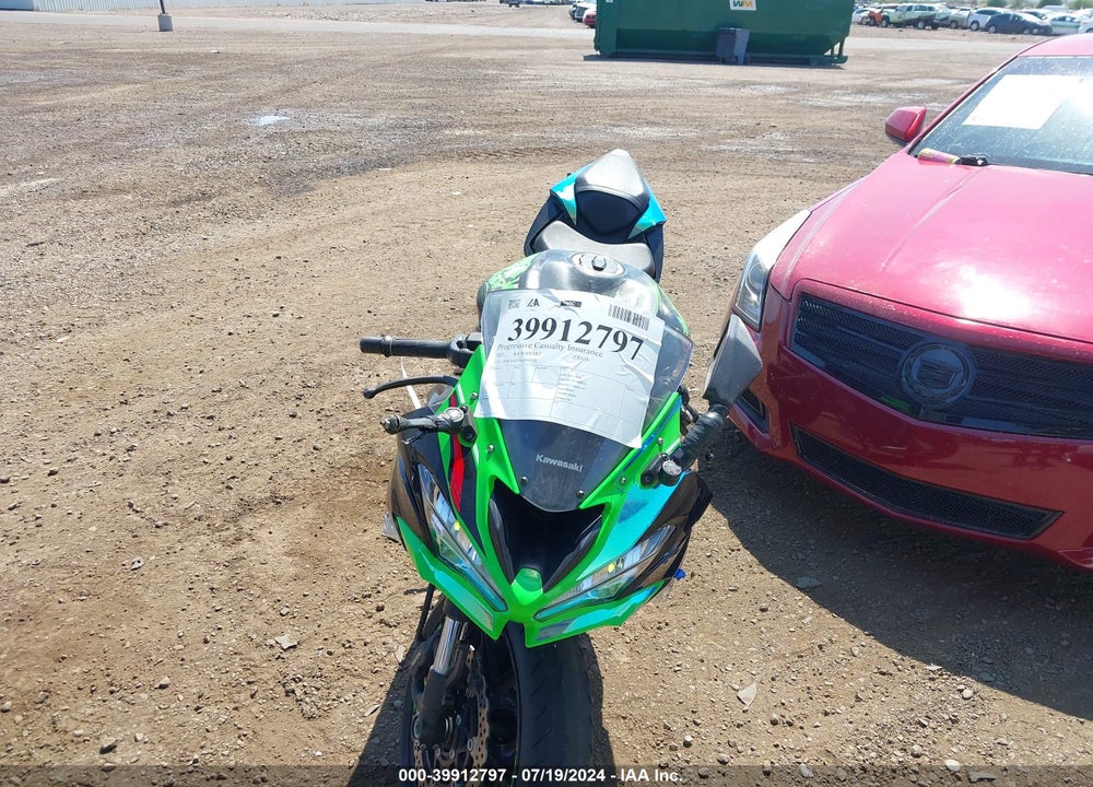 2021 KAWASAKI ZX636 K VIN: JKBZXJG19MA016078