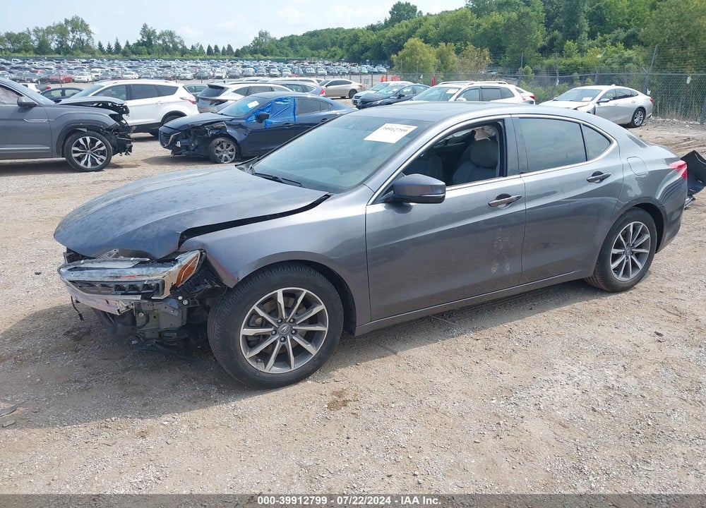 2020 ACURA TLX STANDARD VIN: 19UUB1F32LA014761