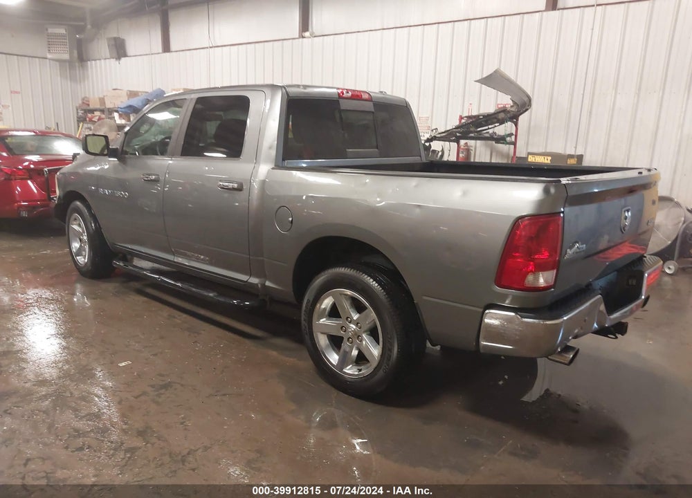 2012 RAM 1500 SLT VIN: 1C6RD7LT2CS139508