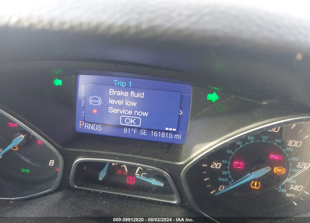 2013 FORD FOCUS VIN: 1FADP3F22DL205319