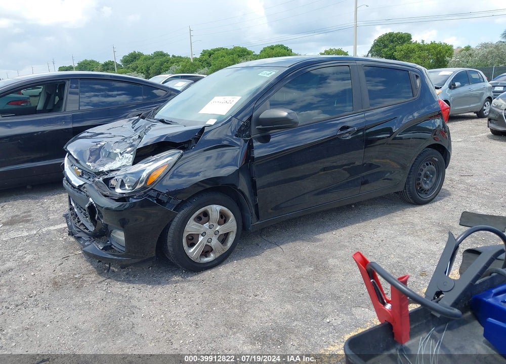 2021 CHEVROLET SPARK FWD LS AUTOMATIC VIN: KL8CB6SA9MC706736