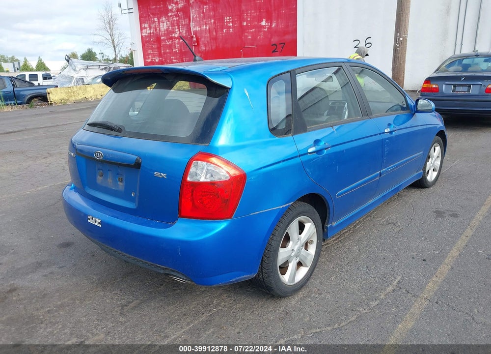 2007 KIA SPECTRA5 SX VIN: KNAFE161475008954